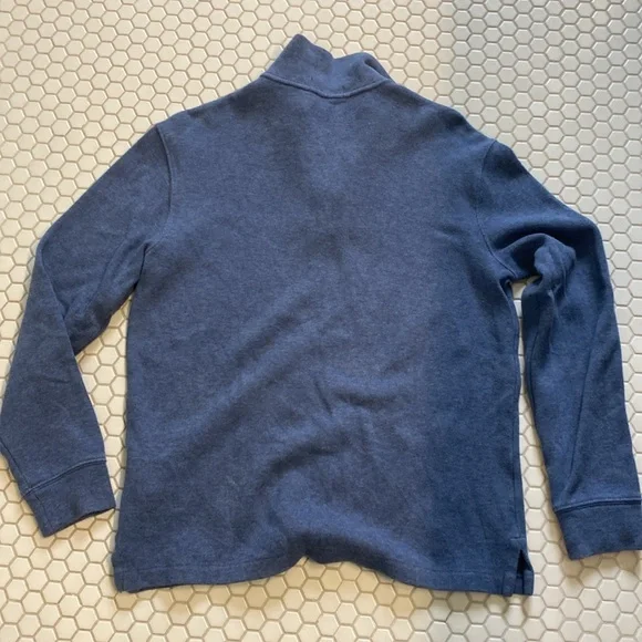 Polo Ralph Lauren 1/4 zip sweatshirt sweater pullover 100% cotton - Picture 6 of 6